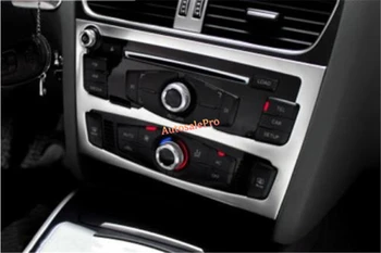 

Steel Middle Console Cengtre CD Panel Frame Cover Trim For Audi Q5 2008-2015 Low / High-Equipped Model