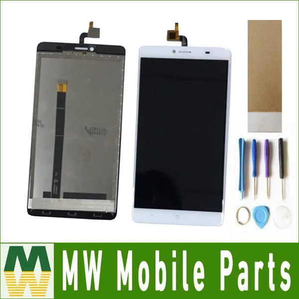 

1PC/Lot For Doogee Y6 Max Display+Touch Screen Digitizer Assembly Replacement White Color With Tools+tape