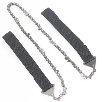 

Portable Size 24 Inch Portable Practical Outdoor Survival Hand Chain Saw Manual Hand Emergency Survival Tools