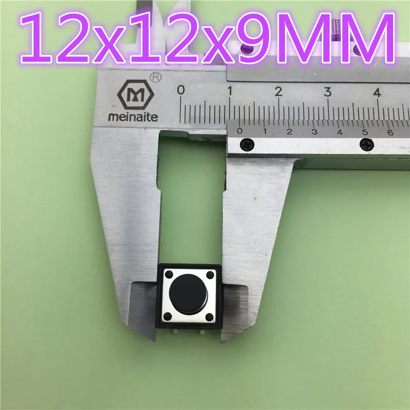 

30pcs 12x12x9MM 4PIN G86 Tactile Tact Push Button Micro Switch Self-reset DIP Top Copper High Quality Sell At A Loss USA Belarus