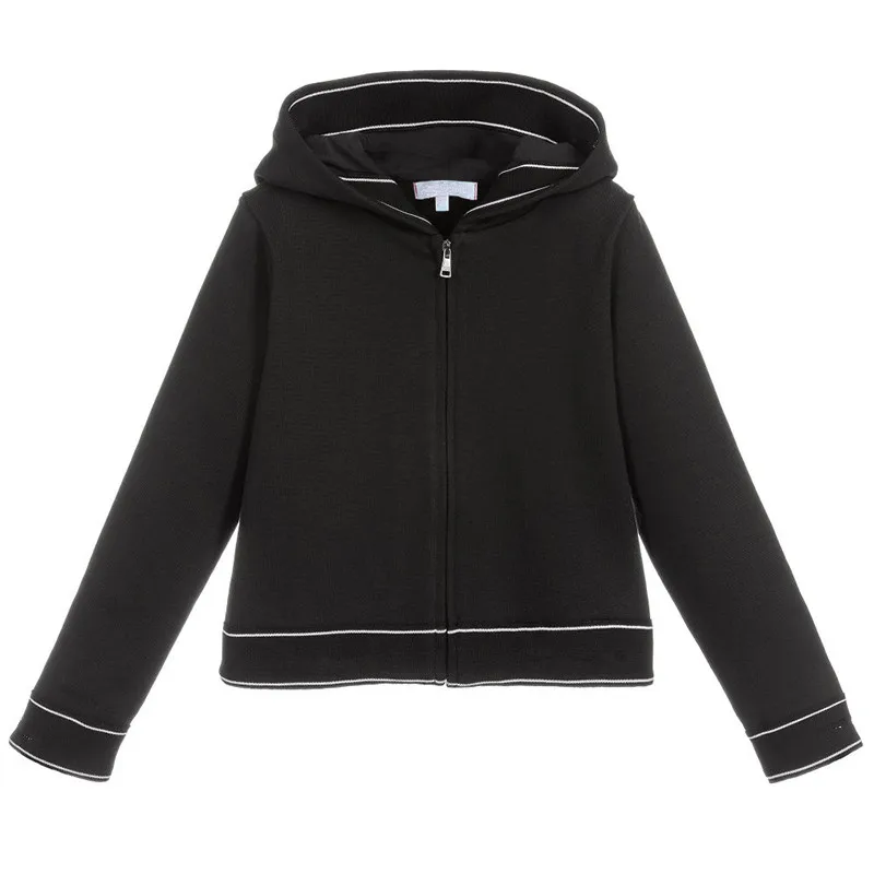 Adult and girls Hooded black jacket-in Matching Family Outfits from ...