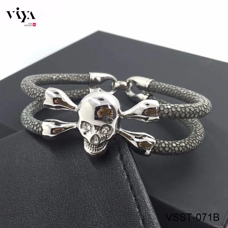 grey-stingray-leather-bracelets--for-men-(8)