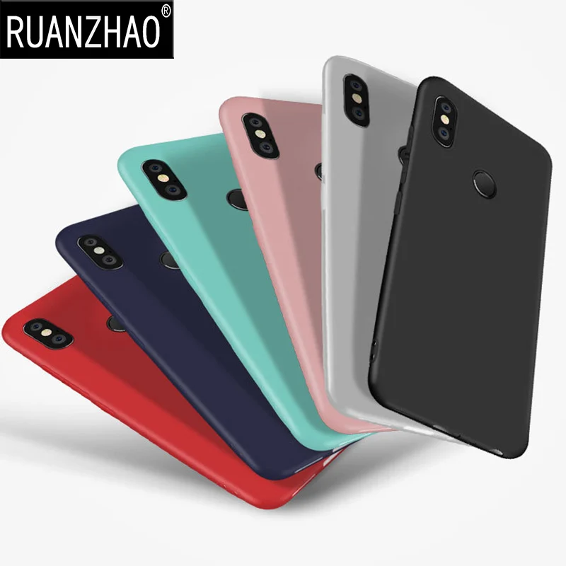 

TPU Color Matte Case For Xiaomi Redmi Note 5 Soft Silicone Cover For Mi 8 SE Redmi 5 5 Plus S2 5A 6A 6 Pro Mi 5X A1 6X A2 8