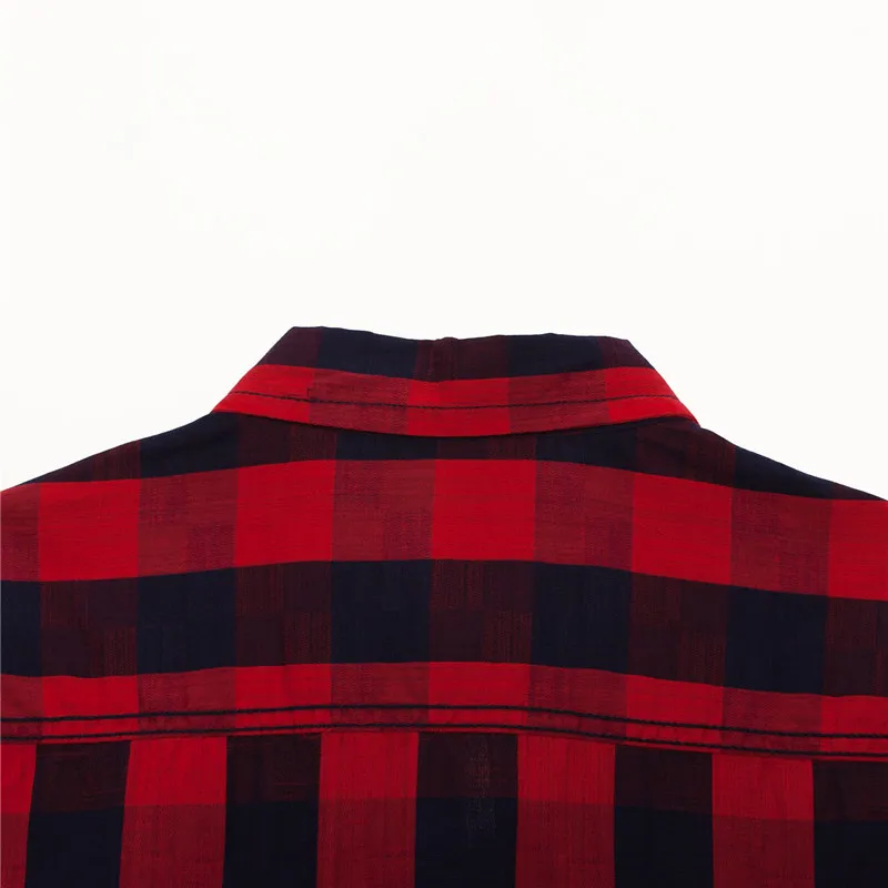 2018 New Arrival Men's Long Sleeve Plaid Shirt Fashion Brand Cotton Casual Patchwork Dress Shirt Social Business Checked Shirts Tops  (20)