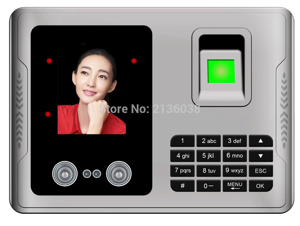 

Password + Face Recognition+ Face Recognition Facial Recognition Attendance System USB DOWNLOAD NO NEED SOFTWARE