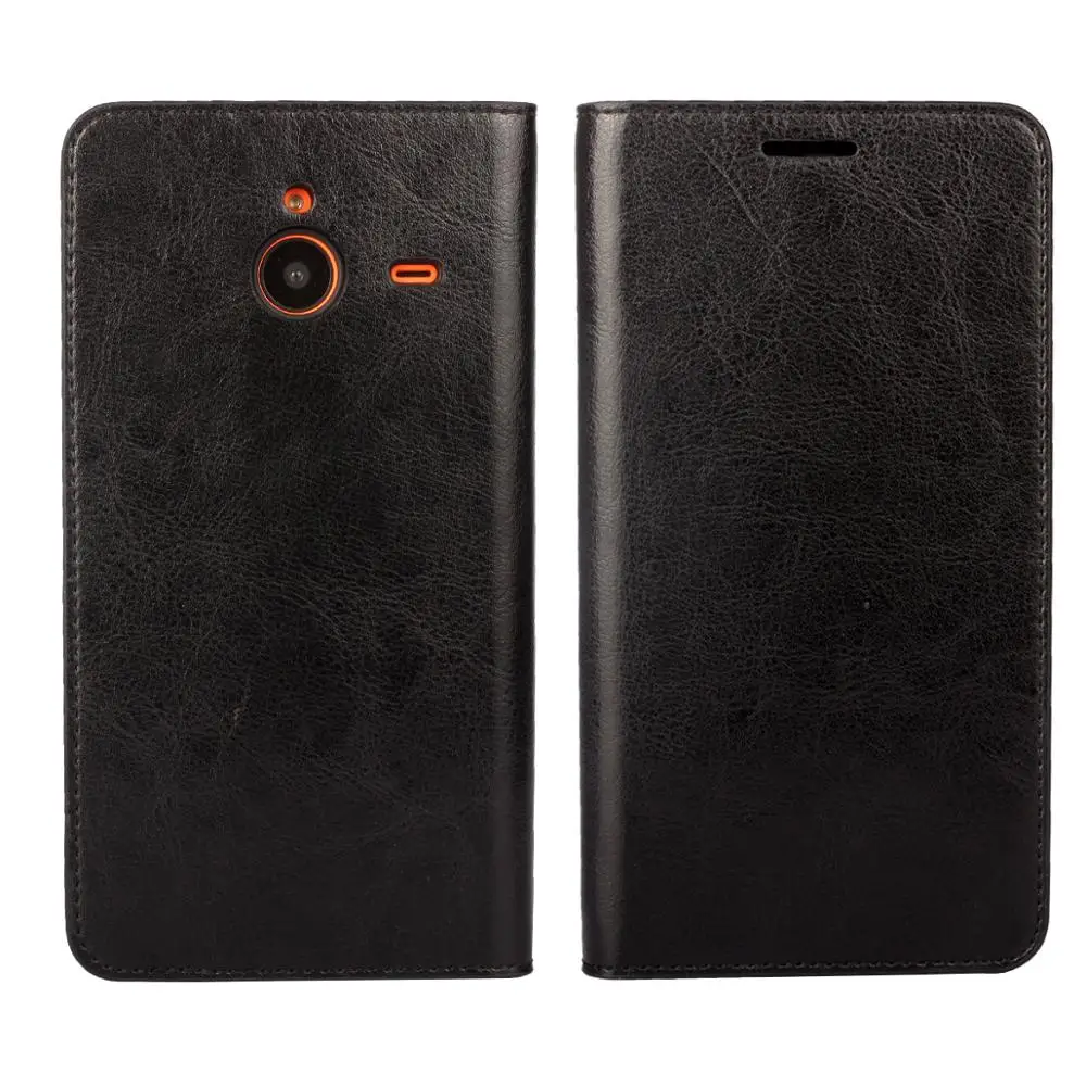 Флип чехол для Microsoft Lumia 640 950 XL Роскошный деловой кожаный бумажник телефона Fundas|case