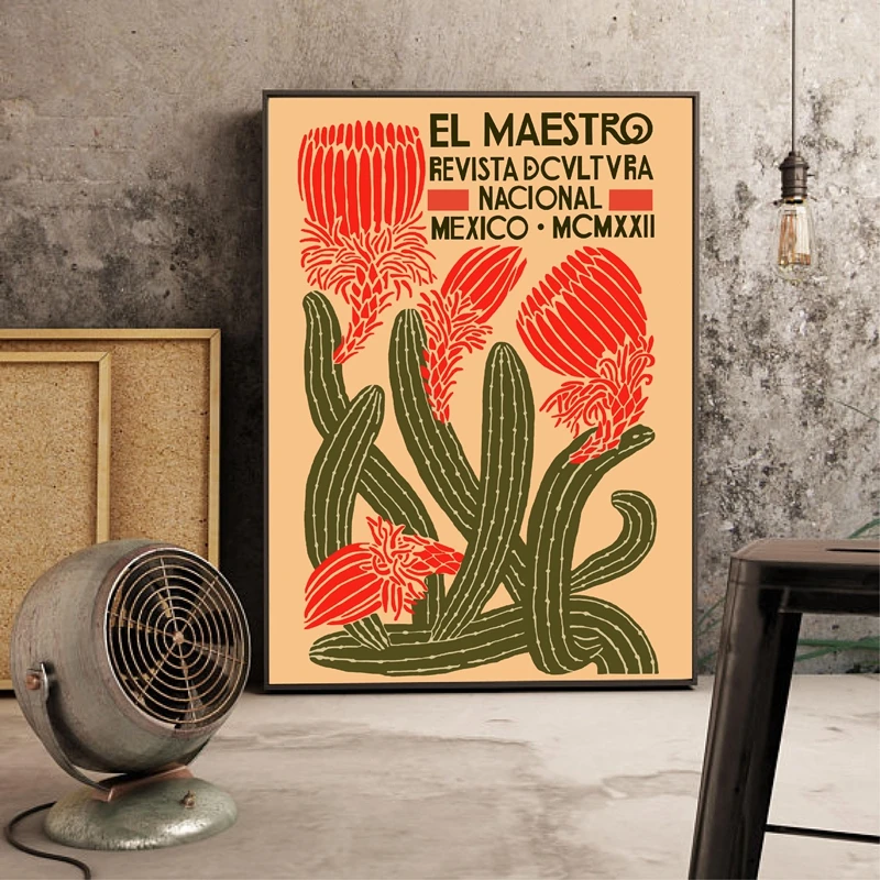 El Maestro Canvas Art Poster Home Decor