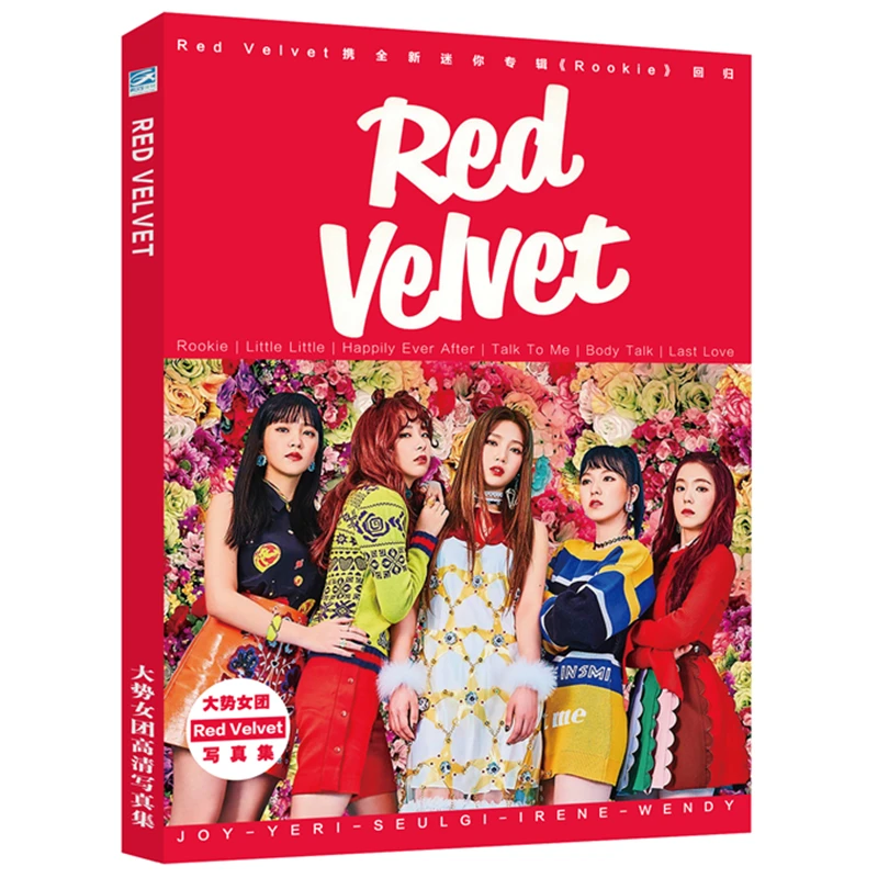 

[MYKPOP]Red Velvet Luxury Gift Set CD+Photo Card+Poster+Bookmarks+Crystal Card, KPOP Fans Collection SA19070505