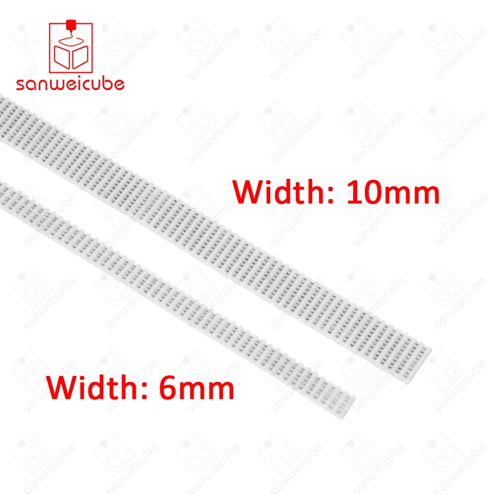 5 м/много 3d Принтер часть Аксессуар GT2 6 мм 10 мм полиуретан со стальным сердечником 2GT открытый ремень ГРМ 6 мм ширина 10 мм для RepRap Mendel Rostock