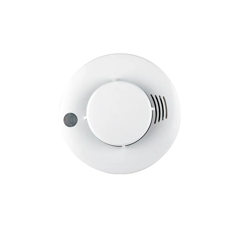 

JA-5198A Direct Factory Wired Net-working Smoke Detector Photoelectric Sensor Sound and Light Alarm Manual Testing