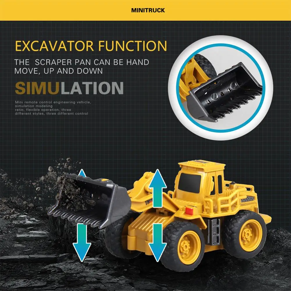 rc truck excavator