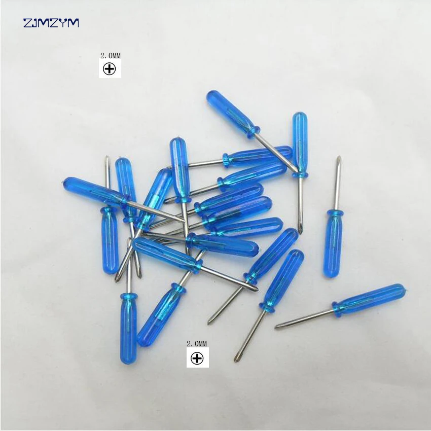50PC/set wholesale 2.0MM screwdriver Phillips screwdriver repair