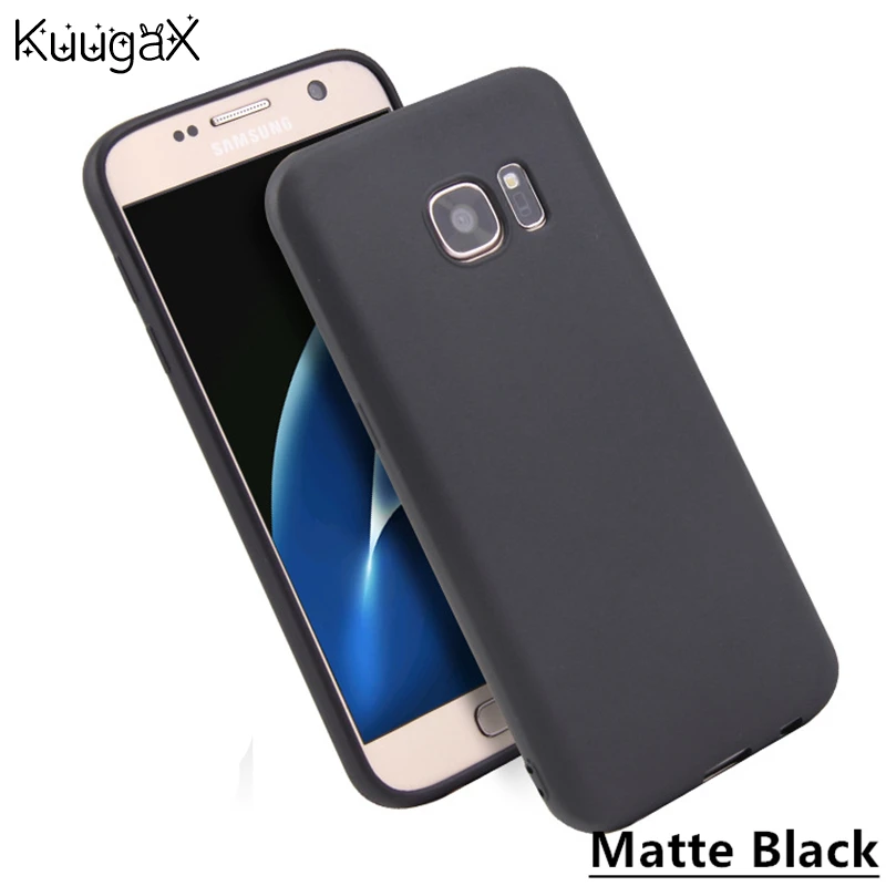 Матовые чехлы для Samsung Galaxy S8 S9 плюс Note8 C5 C9 Pro A3 2017 A5 A7 J7 J5 J3 ЕС J2 Prime S6 S7 край мягкий