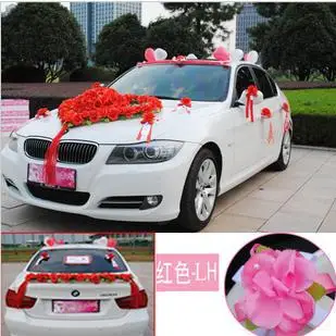 Latest Wedding Car Decoration Artificial Flowers Set In Artificial