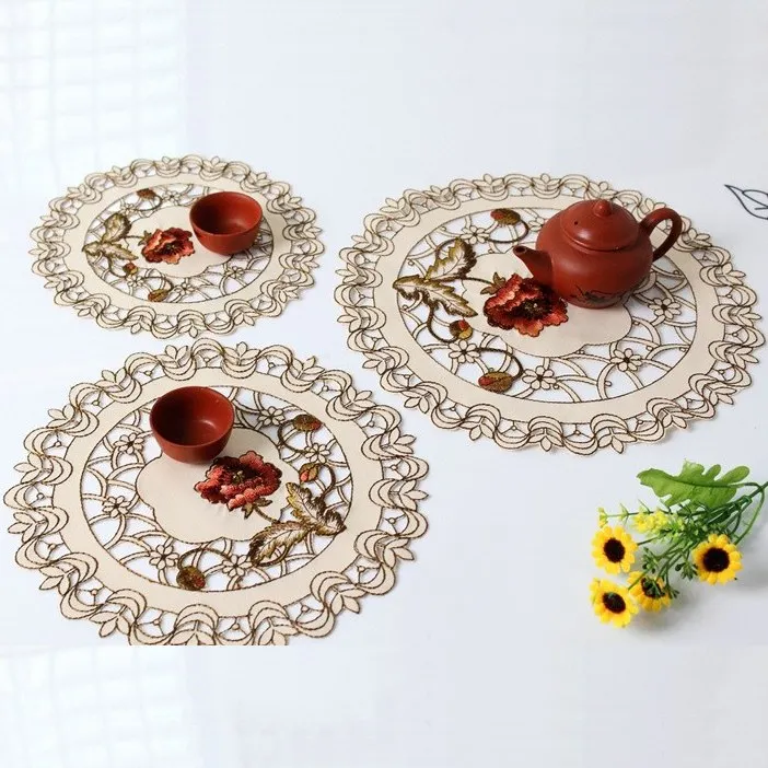 Скатерть с цветочной вышивкой ручной работы вышивкой|textile asia|textile silktextil flowers |