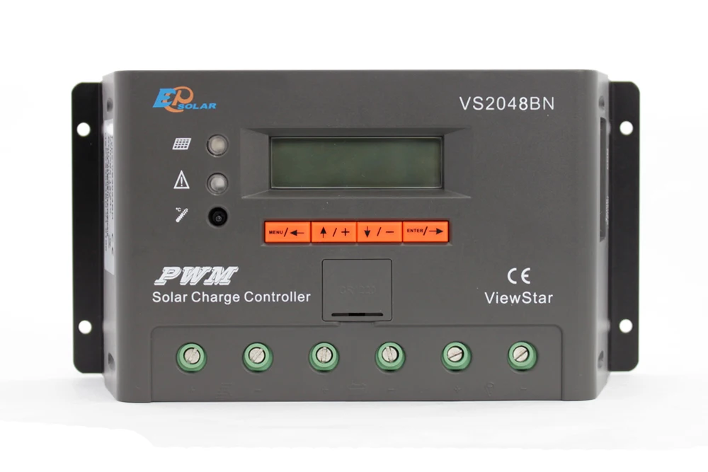 Viewstar VS2048BN VS3048BN VS4548BN VS6048BN 20A 30A 45A 60A 12 V 24 V 36 V 48 V Контроллер заряда Epsolar регулятор зарядного устройства