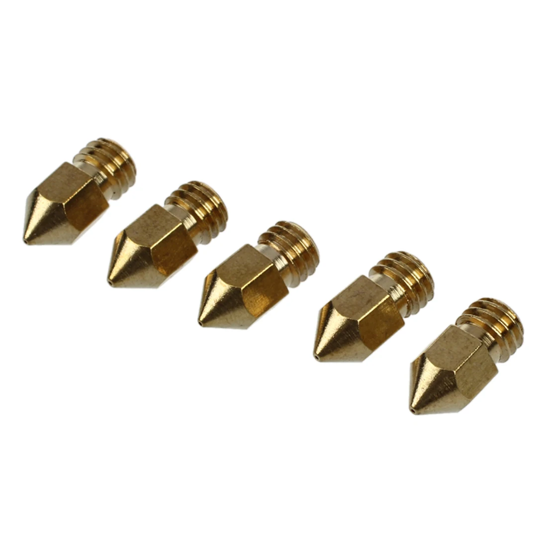 MYLB 5 X 0.4mm extruder nozzle Nozzle for RepRap MakerBot 3D printer