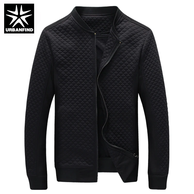 

URBANFIND 2018 New Arrival Men Casual Jackets Size M-5XL Hot Sale Man Fashion Jackets Black / Blue Color Man Coats
