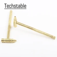 13 мм 6 в 1 медный молоток маленький круглый молоток многофункциональный мини молоток для ногтей отвертка с открывалкой для бутылок