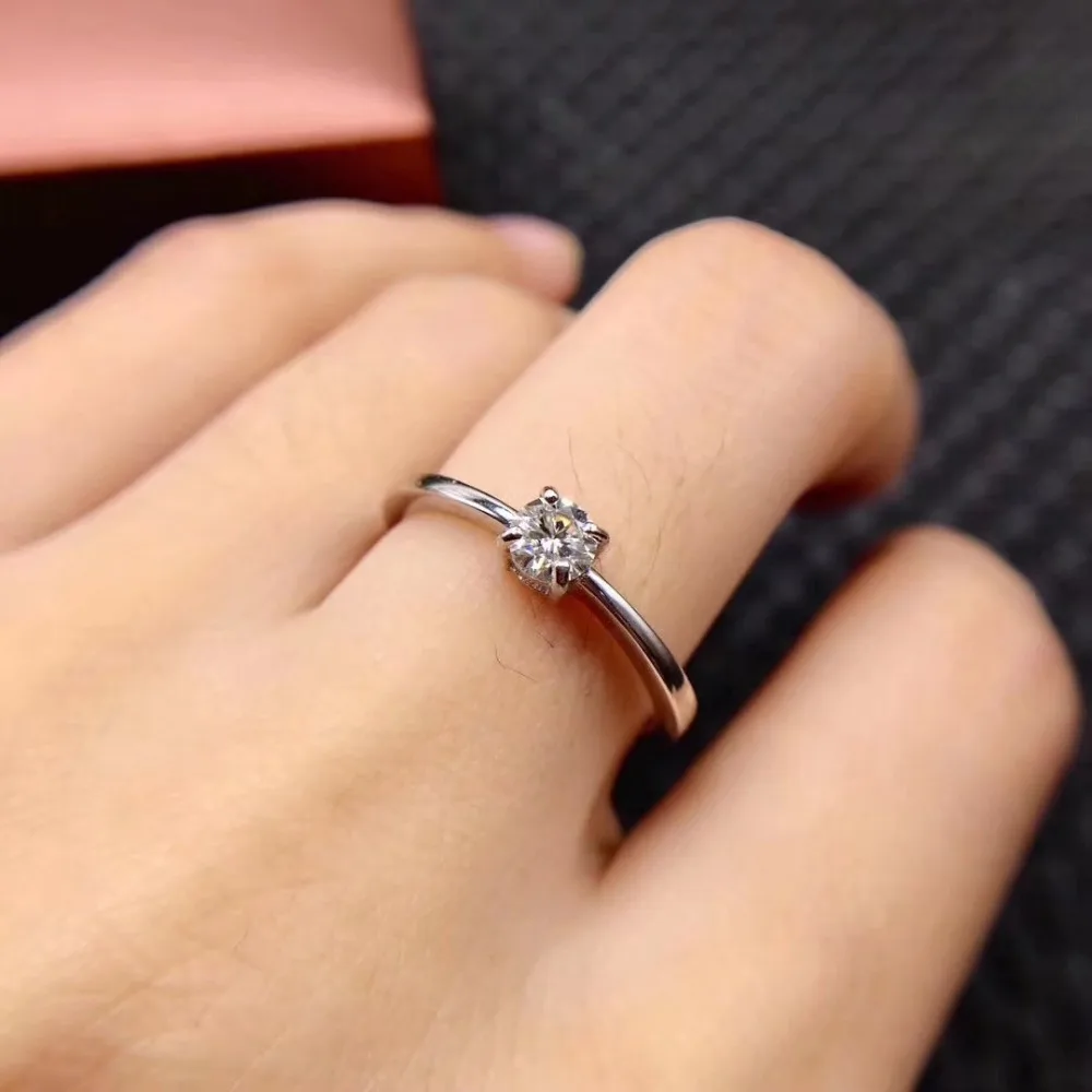 Блестящий! Женское кольцо из серебра 925 пробы с бриллиантами|ring s925|fine jewelryring ring |