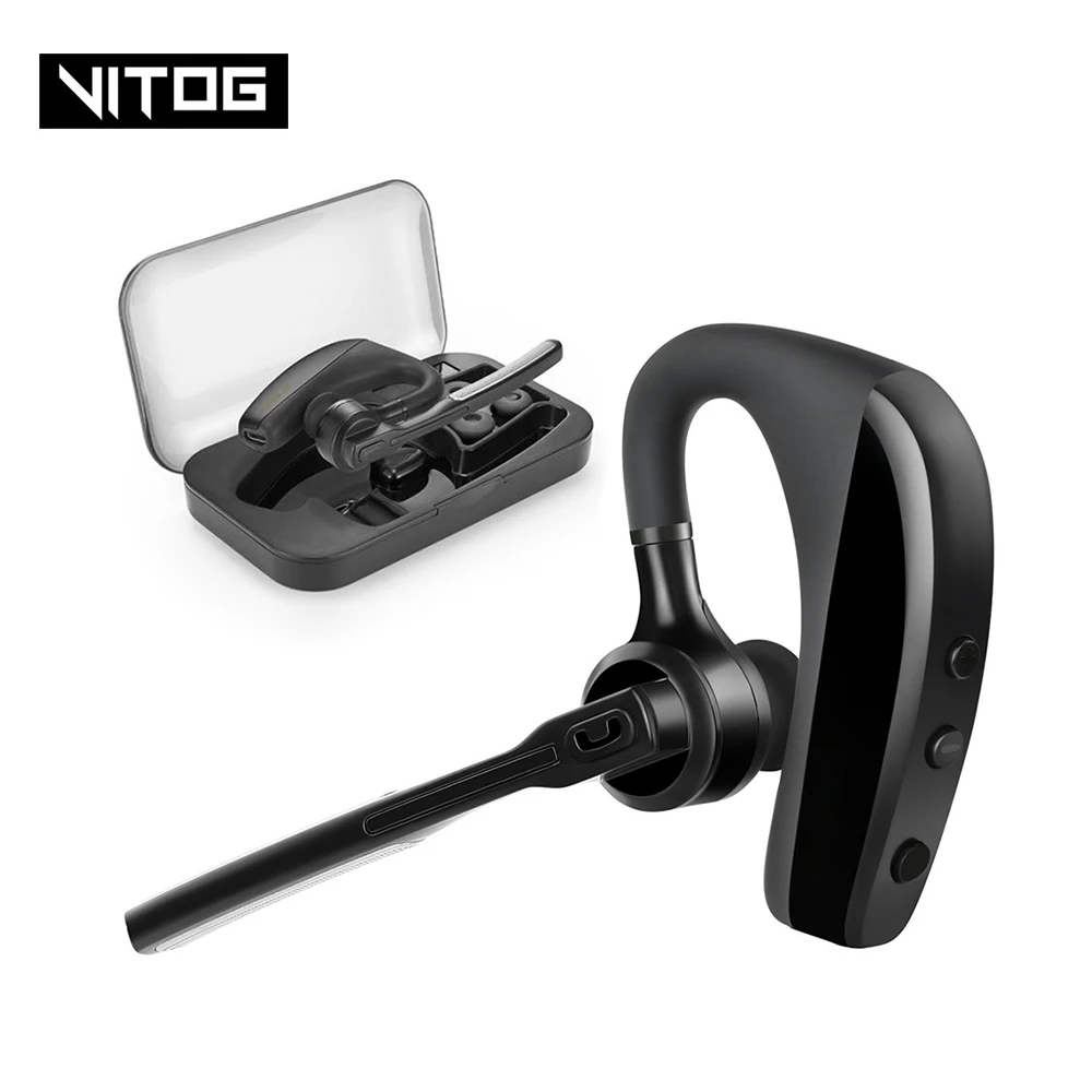 K10 Bluetooth Earphone Wireless Headphones Business earbud Handsfree Driving Headset with Mic for iPhone samsung huawei xiaomi
