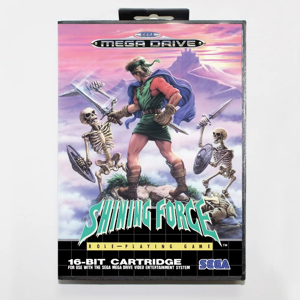

Shining Force 16 bit SEGA MD Game Card With Retail Box For Sega Mega Drive For Genesis