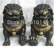 

A pair Excellent Chinese Bronze Lion Statue