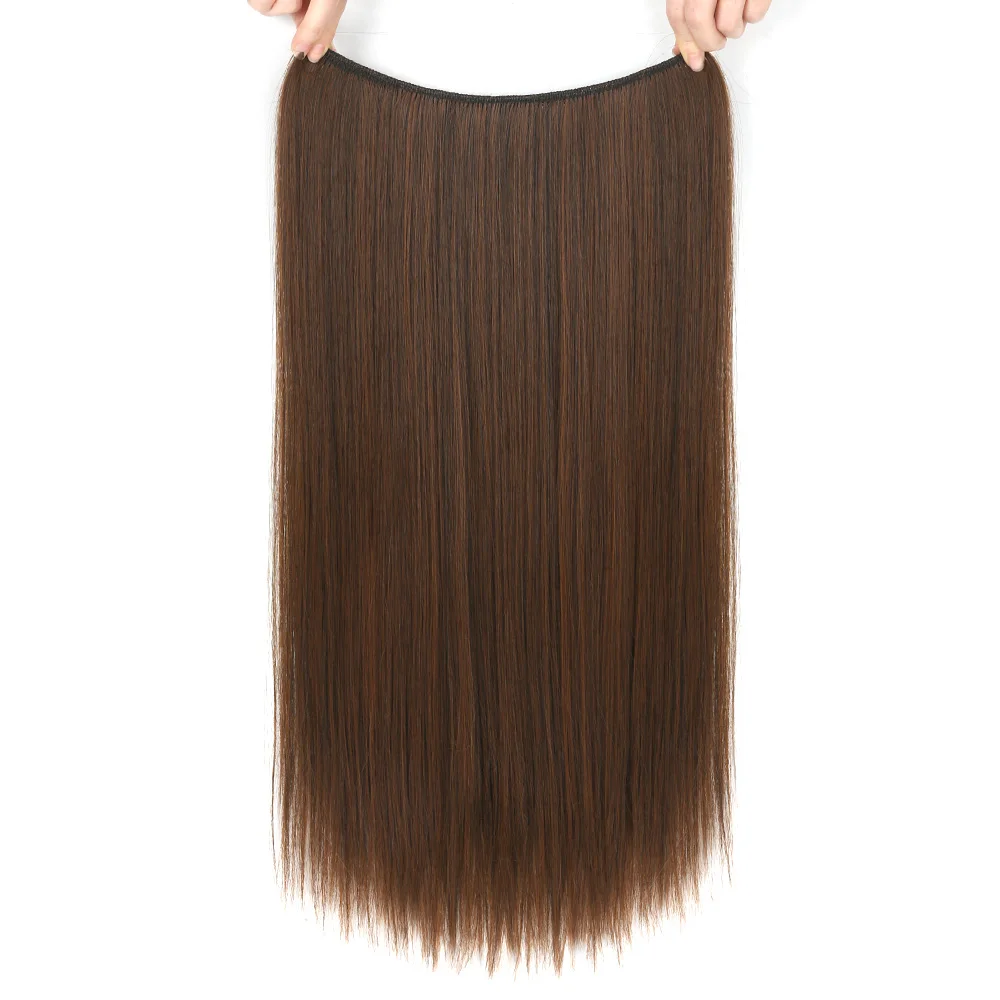 Buy Pageup 20 inches Long Synthetic Hair Heat Resistant Hairpiece Fish Line Straight Hair Extensions Secret Invisible Hairpieces for only 5.1 USD Buy Pageup 20 inches Long Synthetic Hair Heat Resistant Hairpiece Fish Line Straight Hair Extensions Secret Invisible Hairpieces for only 5.1 USD