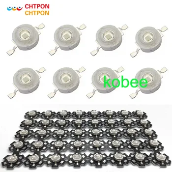 

10pcs 3W High Power LED UV Light Chip diode 395nm 400nm Purple Ultra Violet for Nail Dryer Currency Identification