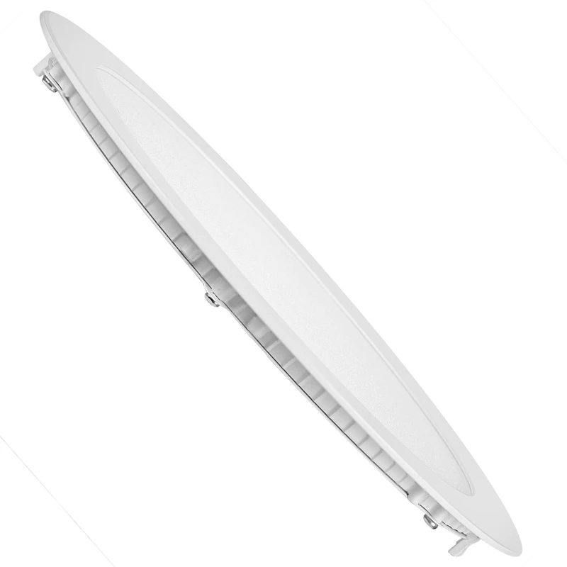 Светодиодный светильник на панель, встраиваемый светильник для кухни и ванной, 85-265 в, 3 Вт, 6 Вт, 9 Вт, 12 Вт, 15 Вт, 18 Вт, круглый светодиодный светильник, теплый/холодный белый