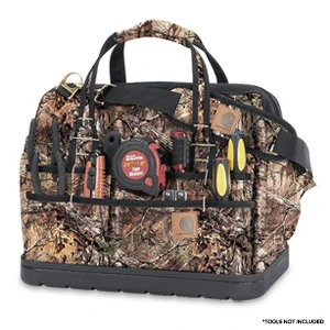 Carhartt 10147106 16 in. Legacy Tool Bag w - Molded Base RealTree Xtra