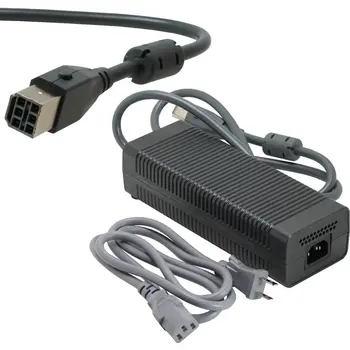 

200-240V EU AC Adapter Charger Power Supply Cable Cord for Microsoft Xbox 360 Console