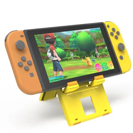 Портативный Регулируемый держатель для консоли Nintendo NS Switch Splatnoon2|Запасные части| |
