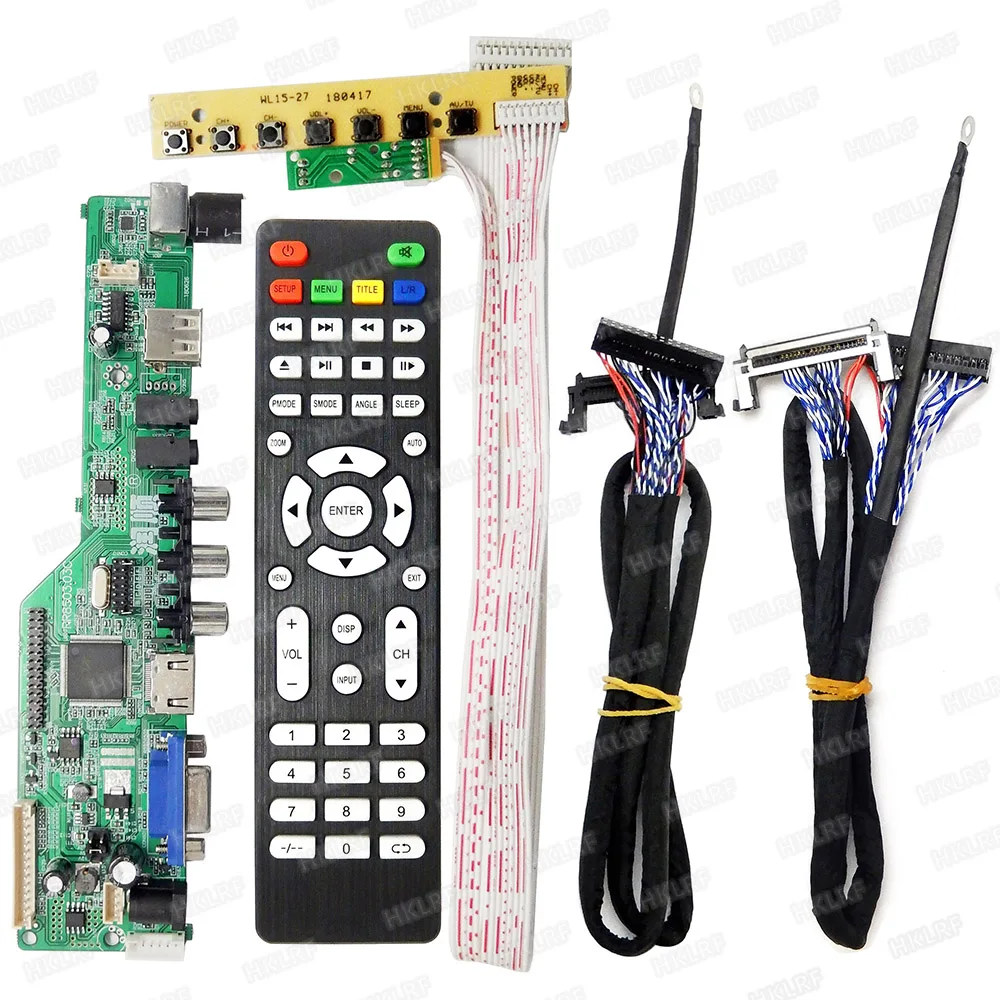 V29V56V59 RR8503 03C Универсальный ЖК телевизор контроллер плата драйвера + ТВ/ПК/VGA/HDMI/USB