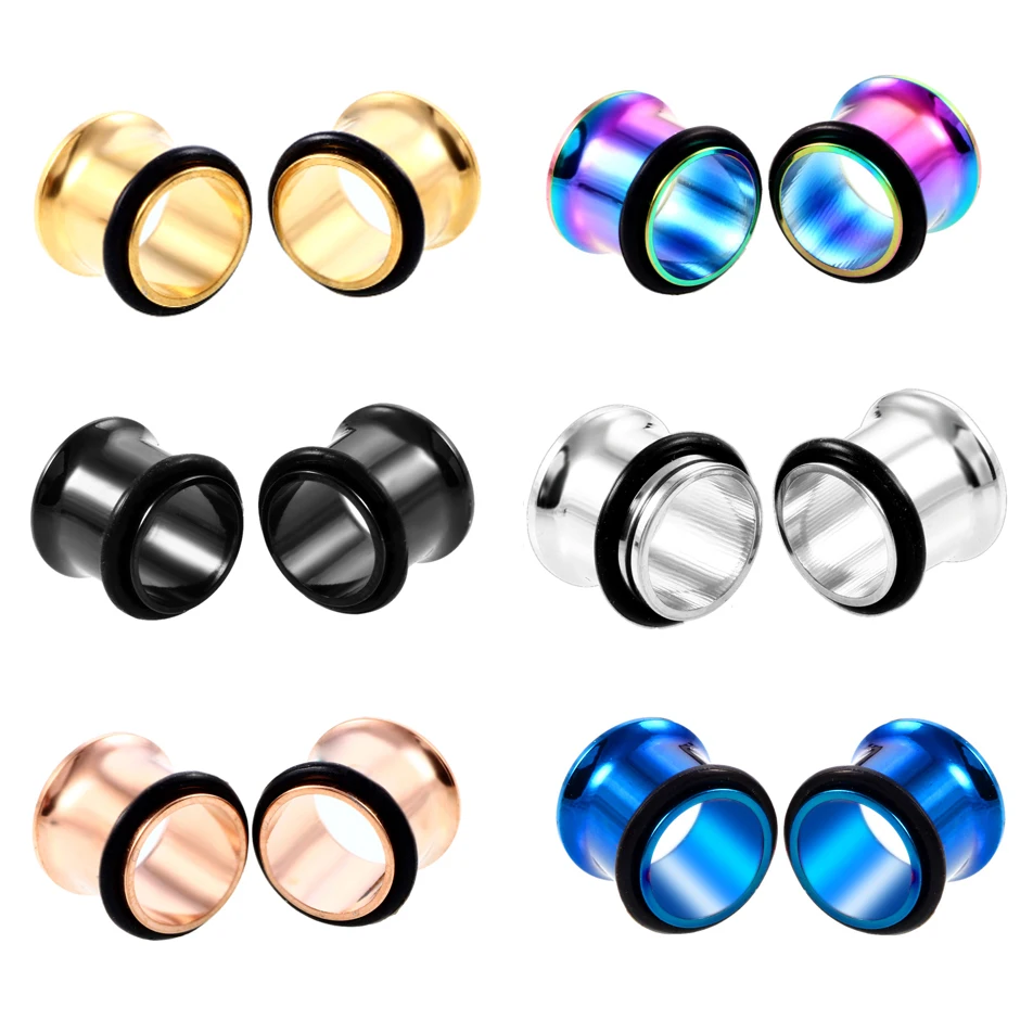 Ear Plugs Earring Expanders Ring,Ear Tragus Piercing,Material:316L Surgical...