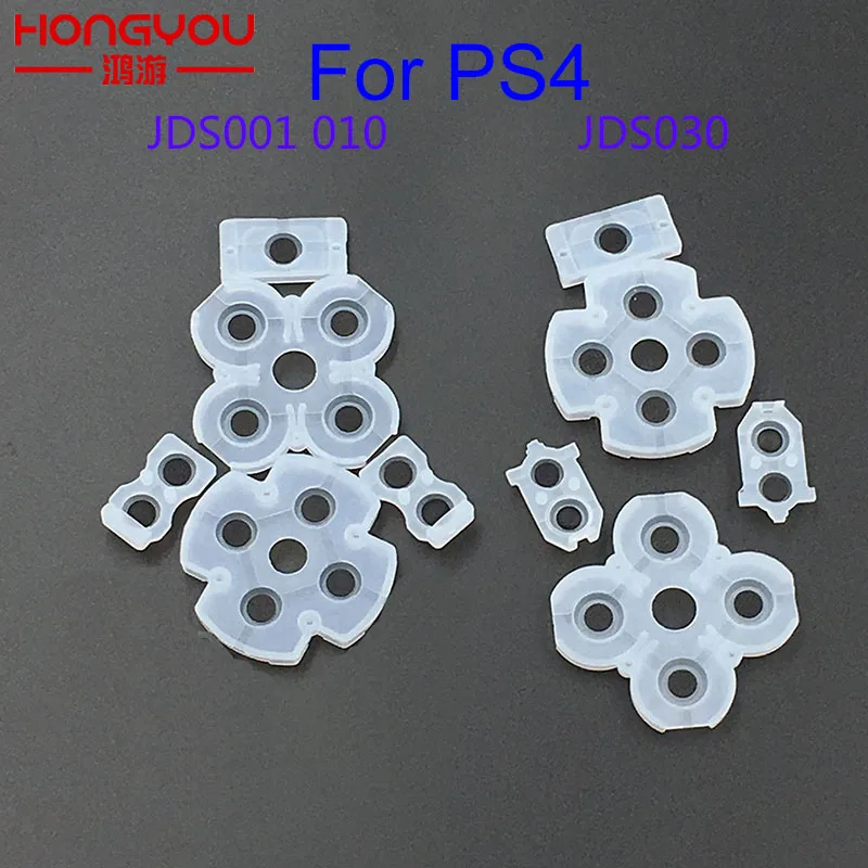 Мягкая резиновая Замена для PlayStation DualShock 4 1000 1200 стандартная клейкая кнопка