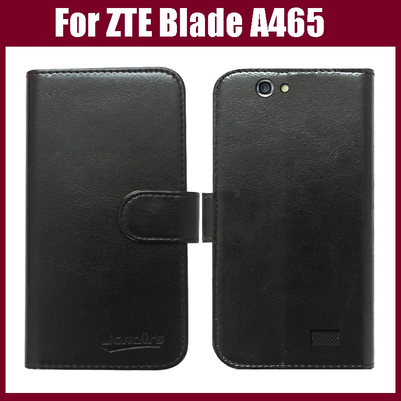 

ZTE Blade A465 Case New Arrival 6 Colors High Quality Flip Leather Protective Cover For ZTE Blade A465 Case