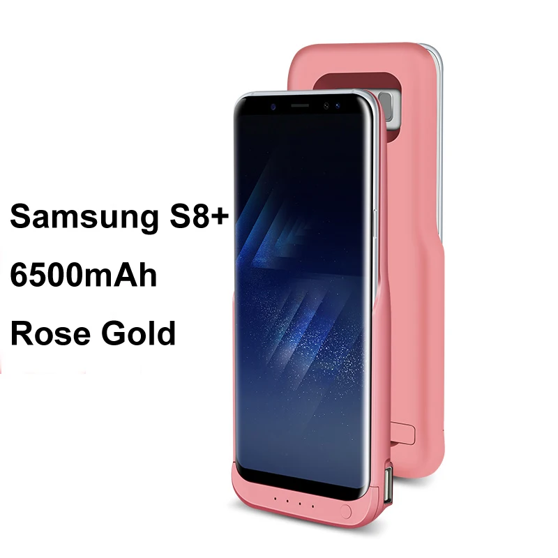 JLW 6500mAh зарядное устройство чехол для Samsung Galaxy S8 Plus перезаряжаемый внешний