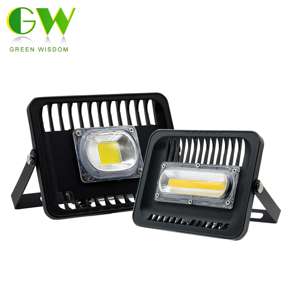 

AC220V LED Floodlight 30W 50W 100W IP65 Waterproof Outdoor Spotlight COB Flood Light For Garden Wall Street Lighting Lamps