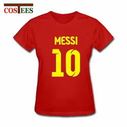 Лионель Месси рубашка Camiseta Барселона Camisa футболка женская с коротким рукавом Месси футболка Месси вентиляторы Футболка Топ Аргентина