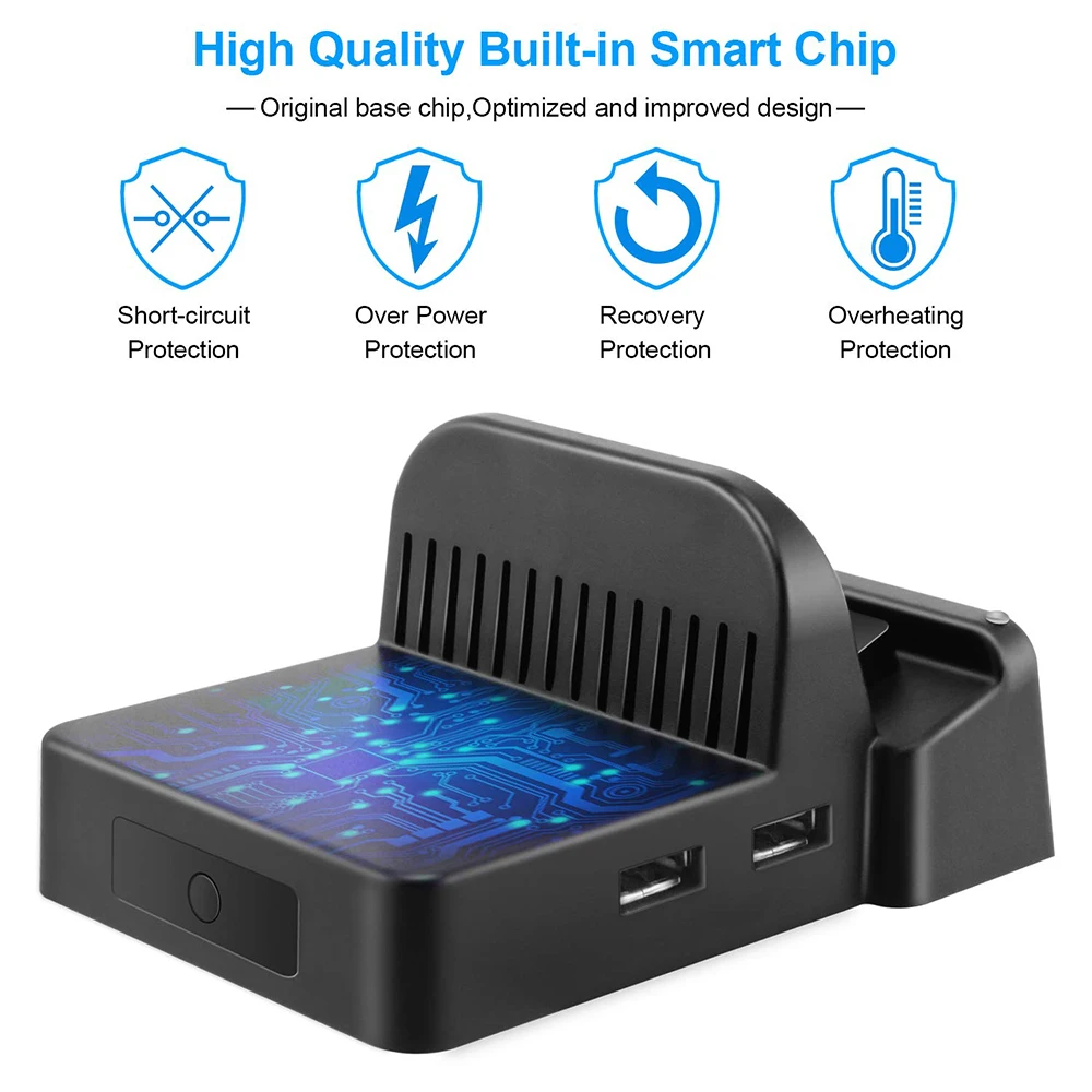 

Portable Charging Stand Mini Switch Docking Station Charging Dock for Nintendo Switch
