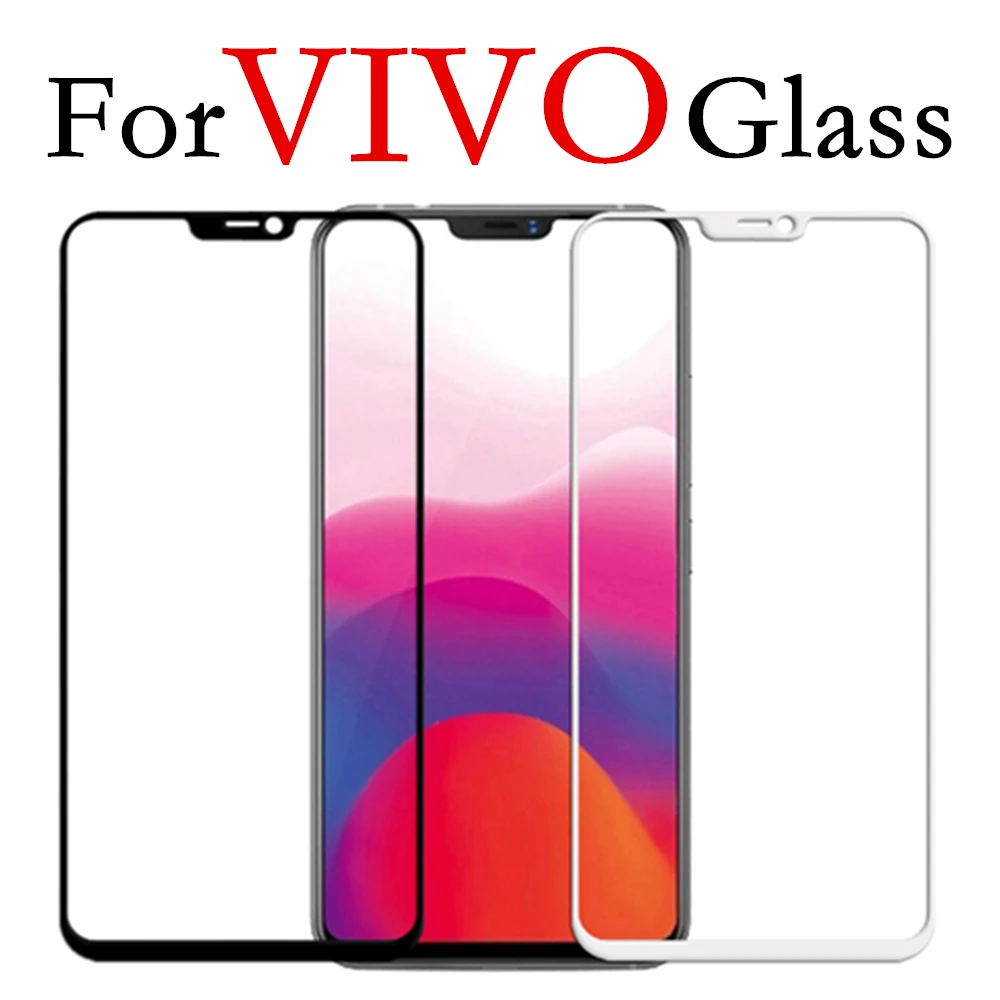 

protective glass for vivo nex tempered glas for vivo y81 screen protector v9 v 9 protection y 81 protect 9h full cover film 2.5d