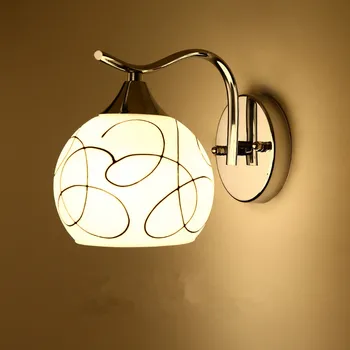 

Creative modern minimalist wall lamp led bedside lamp bedroom living room lights aisle corridor stairs balcony lamps 5w 7w 9w