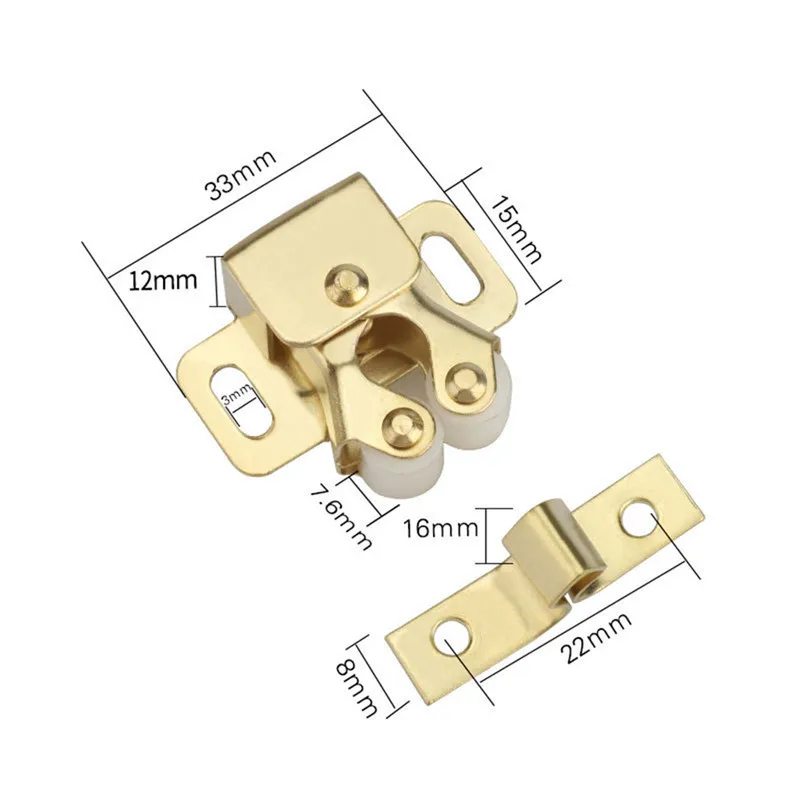 2 шт./лот дверной стоп доводчик стопоры Буфер Заслонки магнит шкаф ловит с винтами для шкаф аппаратная фурнитура мебельная фурнитура