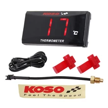 Medidor de temperatura para motocicleta, medidor de temperatura de água digital para nmax ybr125, termômetro para yamaha xmax250