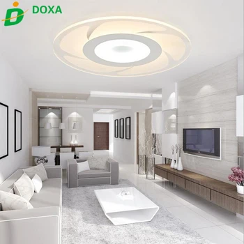 

Modern Acrylic Ultrathin ceiling lamp Contemporary Round Ceiling Lights/Flush Mount LED Lighting Fixture for Living Room Bedroom