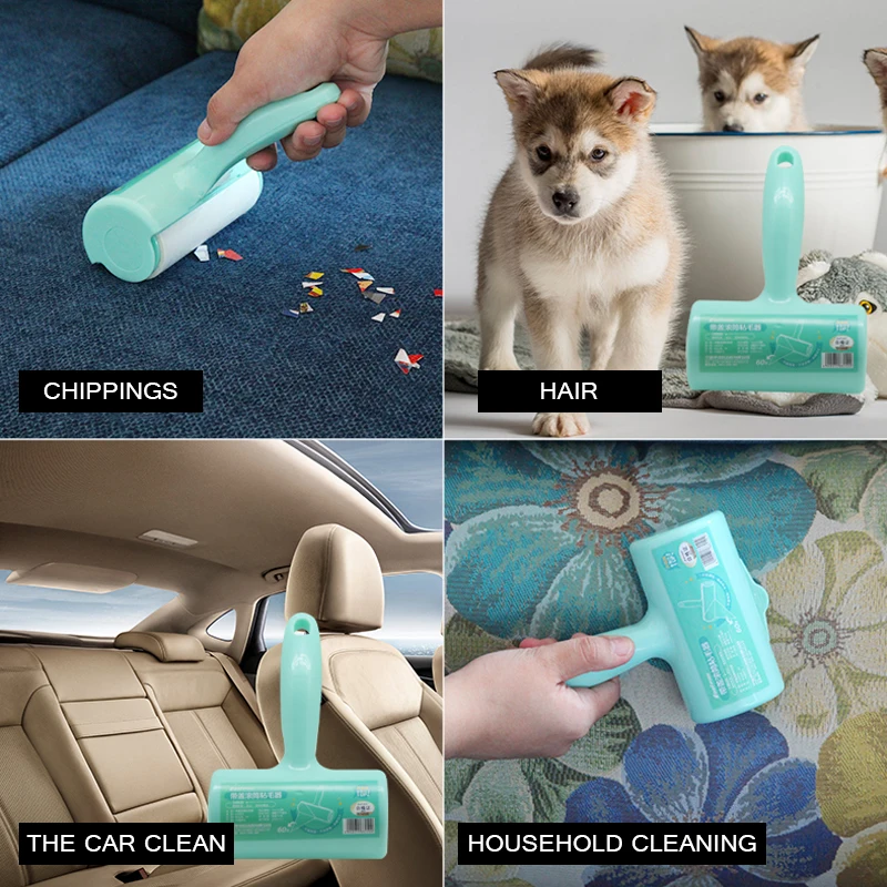 East Lint липкий ролик для домашних животных, очиститель для волос, очистка одежды, бытовая пыль, липкий ролик, инструменты для уборки дома