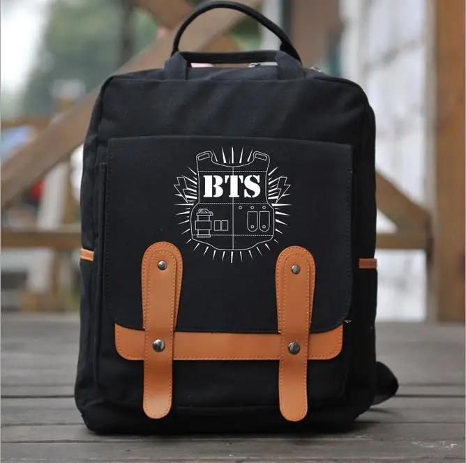 kpop BTS Bangtan Boys Women Shoulder Bags BTS Backpack Shoulder Bag