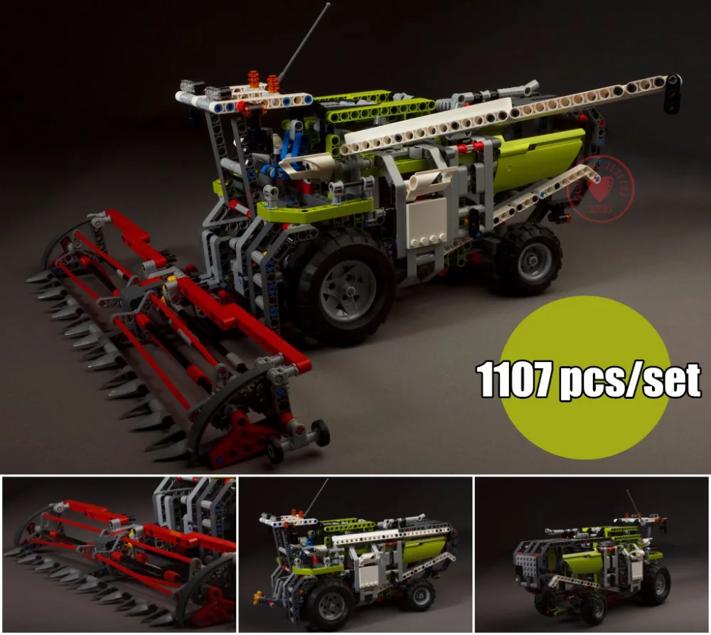 

New Technic Series Combine Harvester fit legoings technic car Building Blocks bricks 8274 Christmas gifts for children's toys