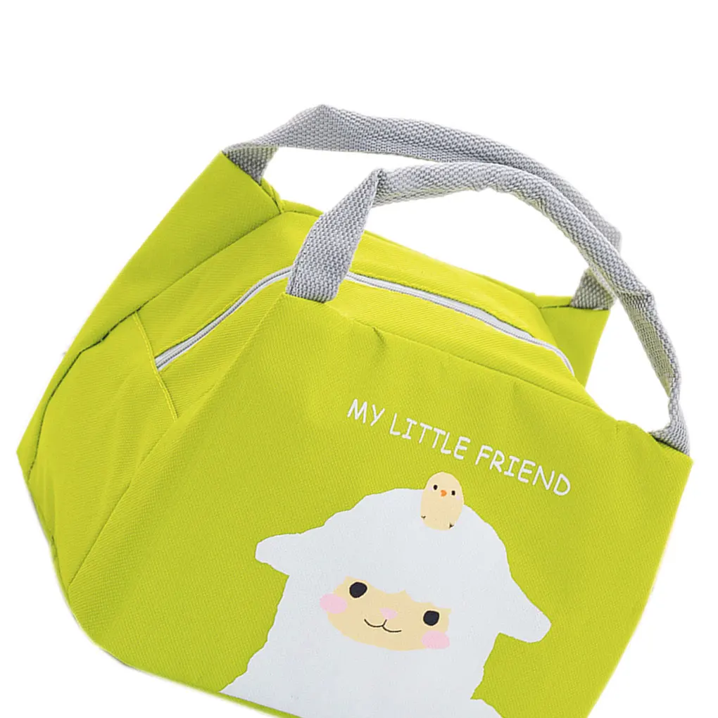 Мультяшная сумка для обеда, изолированная многоразовая сумка для пикника, сумка для еды, сумка для льда, для детей, мальчиков, девочек, взрослых, мужчин, женщин - Цвет: NO.6